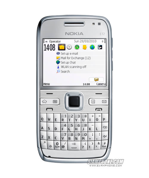 Nokia E72 White Edition