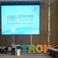 Samart ชู 'STRONG' โตก้าวกระโดด ตั้งเป้ารายได้ 3 หมื่นล้านในปี 56 กำไรโต 50%