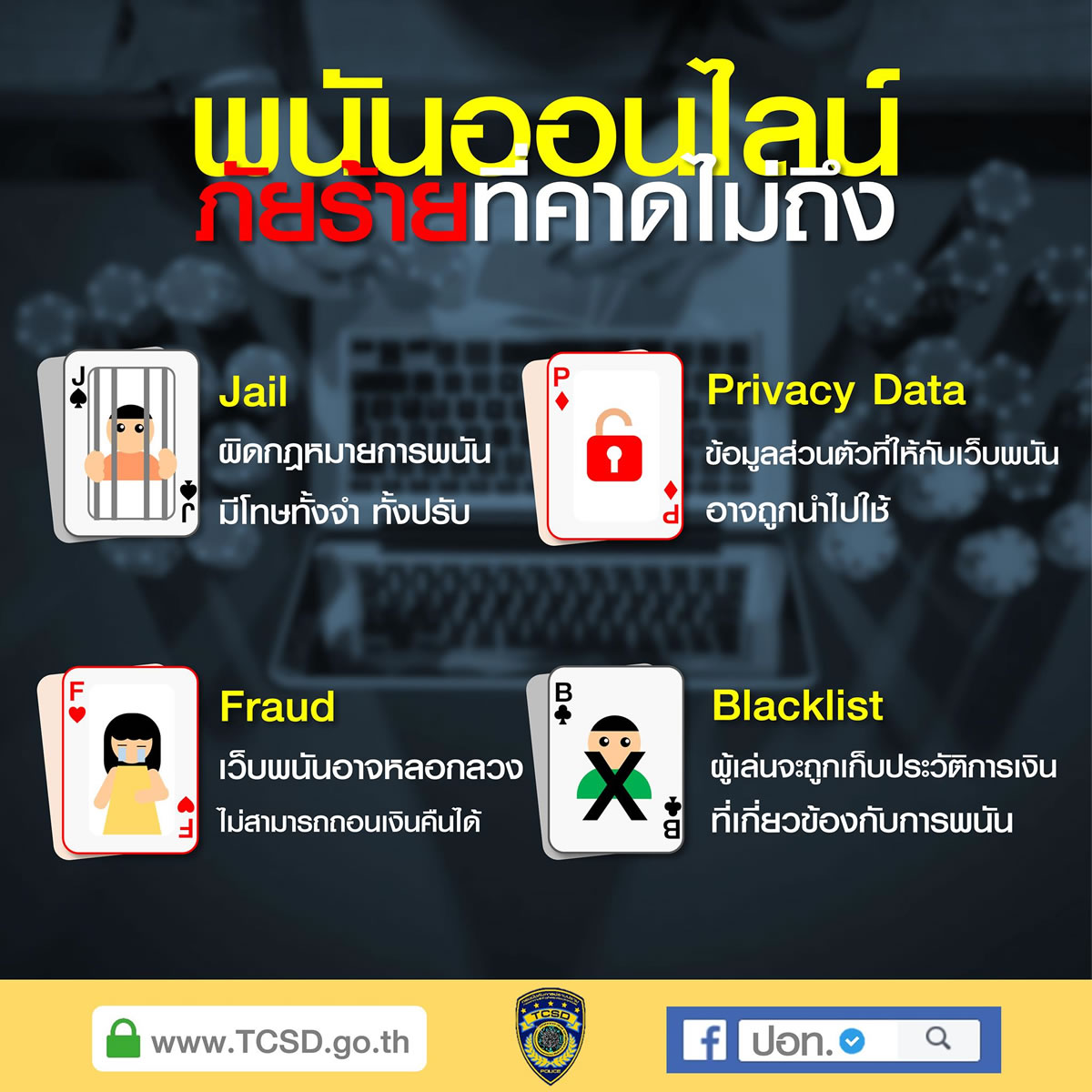 พนันออนไลน์ ภัยร้ายที่คุณคาดไม่ถึง เล่นง่ายเหมือนปอกกล้วย แต่เจ็บหนักเช่นกัน