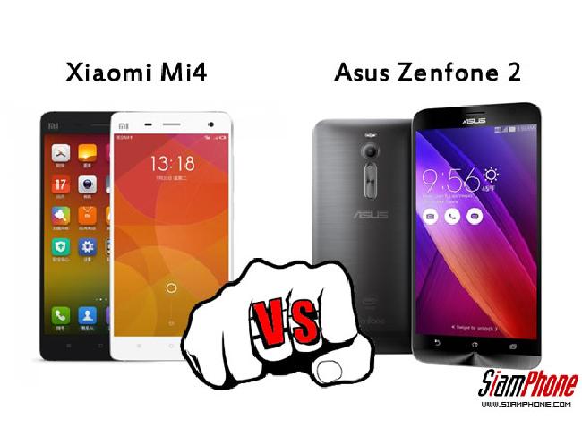 จับมาเทียบกันหน่อยกับ 2 สมาร์ทโฟนสุดฮอต Asus Zenfone 2 และ 