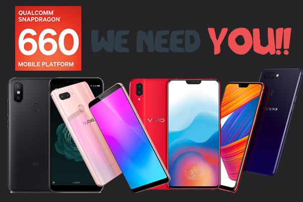 ส่อง 4 สมาร์ทโฟนขุมพลัง Snapdragon 660 ที่ควรนำมาขายในบ้านเราสักที!