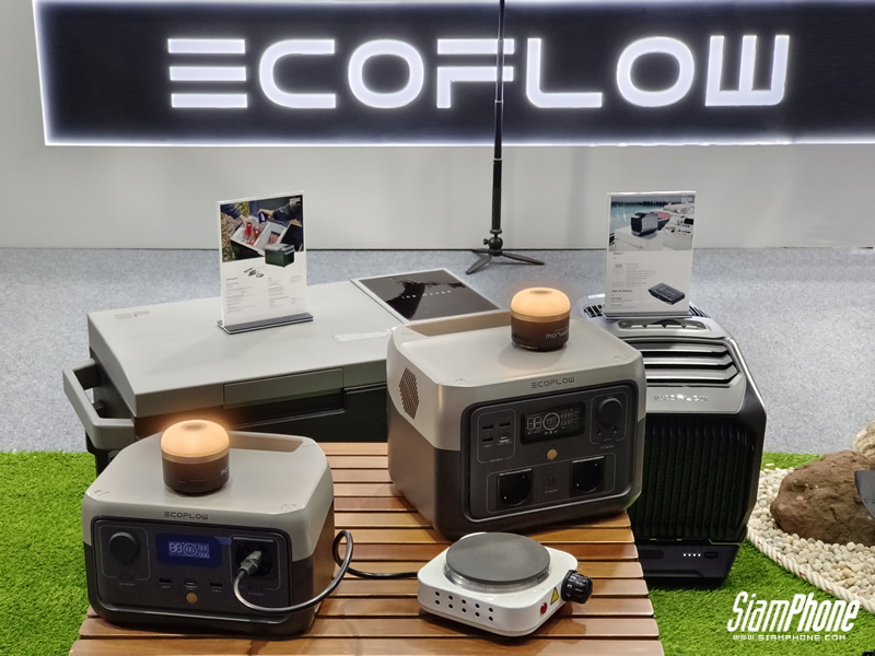 EcoFlow RIVER 2 ชาร์จเร็วกว่าพาวเวอร์สเตชั่นปกติถึง 5 เท่า