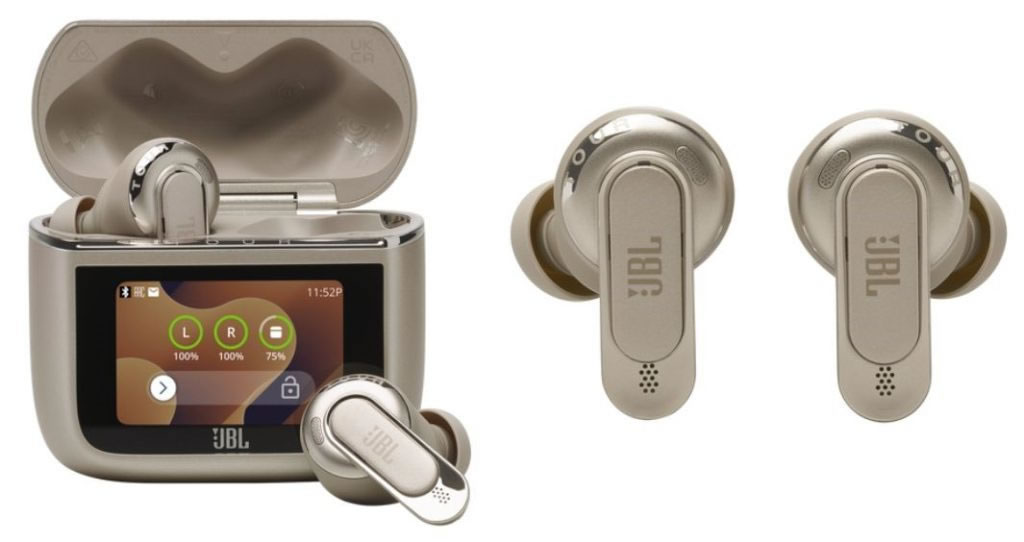 JBL Tour PRO 3 ระบบตัดเสียงรบกวนด้วย AI ตัวเคสมีหน้าจอแสดงผลทัชสกรีนได้