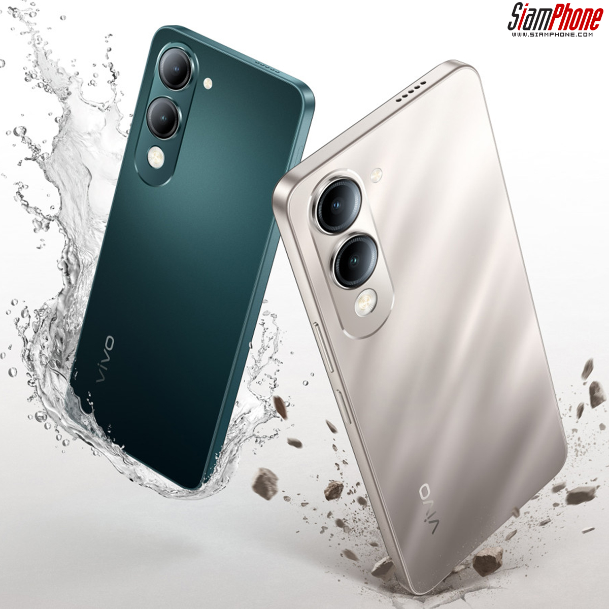 vivo Y04 สมาร์ทโฟนเริ่มต้นจอใหญ่ 6.74 นิ้ว 90Hz กล้องหลังคู่ 13MP