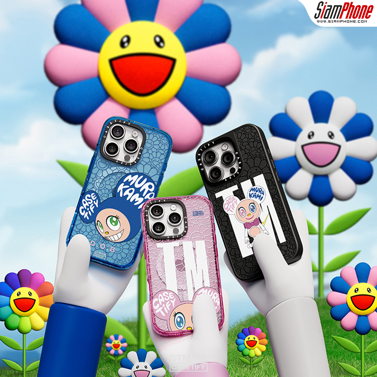 TAKASHI MURAKAMI x CASETiFY พร้อมต้อนรับเข้าสู่ MURAKAMI WORLD แล้ววันนี้