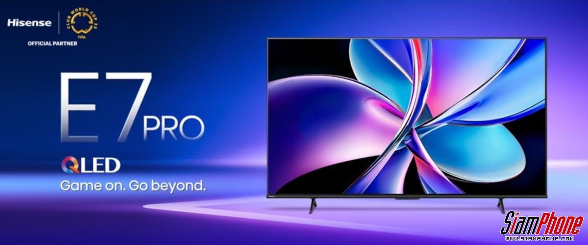 Hisense E7Q Pro QLED TV เกมเมอร์ห้ามพลาด! ทีวี 144Hz พร้อม AI อัจฉริยะ กำลังจะเขย่าตลาดอินเดีย!